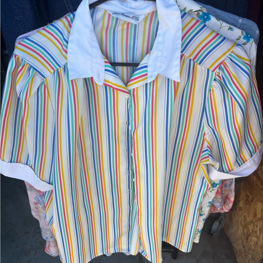 Levi's Women's Multicolor Striped Blouse